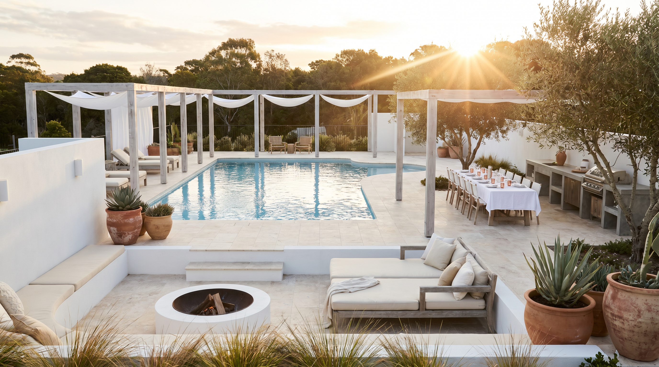 Coastal Resort Yard archetype